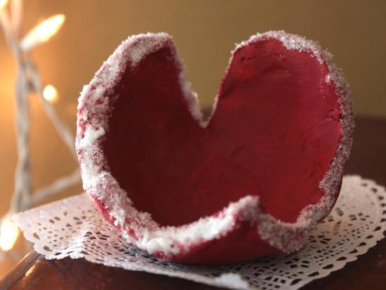 Heart-Shaped Clay Bowls