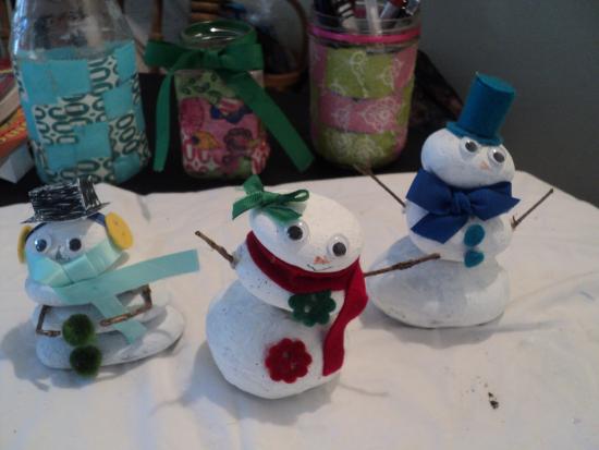 Rock Snowman