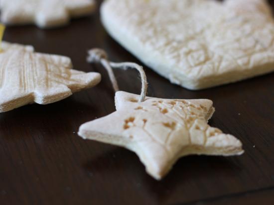Nature-Inspired Salt Dough Ornaments