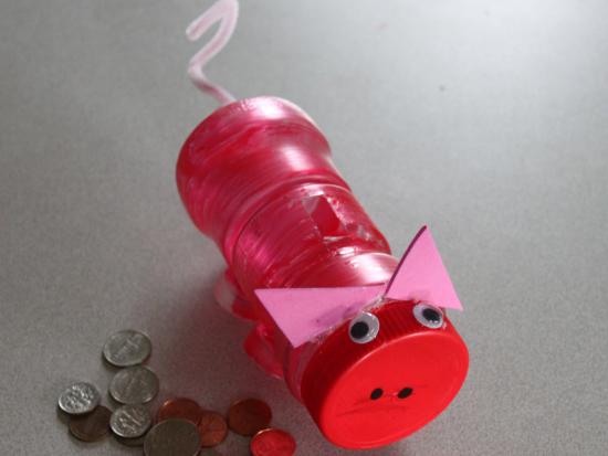 Recycled Piggy Bank