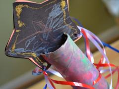 Cardboard Tube Wand