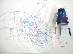 Motorized ArtBot Robot
