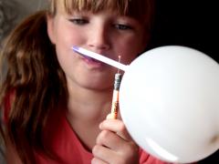 Balloon Propeller (Newton's Third Law) 