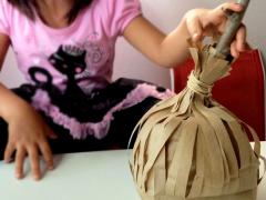 Witch's Broomstick Bag