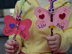 Love Bug Pencil Valentines
