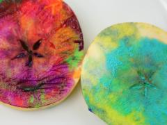 Stained Glass Apple Printing