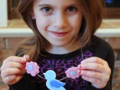Foam Sticker Charm Necklace