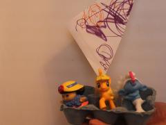 Egg Carton Boat
