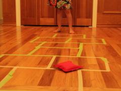 Indoor Hopscotch