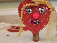 Coin Roll Finger Puppets