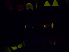 Glow Stick Halloween Eyes
