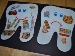 Happy Tooth, Sad Tooth Collage