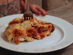 Cheesy Stuffed Pasta Tubes