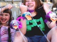 Bird Puppets for Races