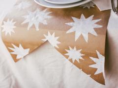 Starry Holiday Table Runner