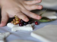 Nature-Inspired Salt Dough Ornaments