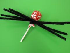 Spider Lollipops