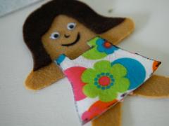 Portable Doll Dress-up Board