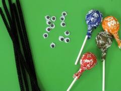 Spider Lollipops