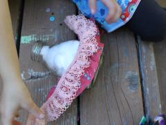 Snowman Milk Bottle