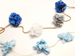 Tissue Paper Garland