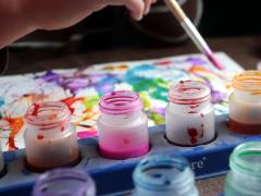 Painting With Straws