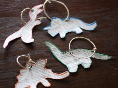 Newspaper Ornaments