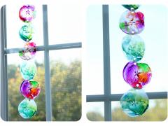 Stained Glass Apple Printing