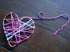 Heart-Shaped Dreamcatchers