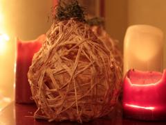 Raffia Pumpkins