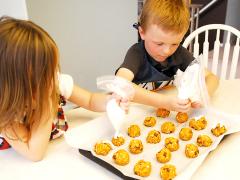No-Bake Pumpkin Cookies