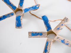 Cardboard Tube Star Garland
