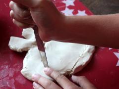 Heart-Shaped Clay Bowls