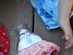 Snowman Milk Bottle