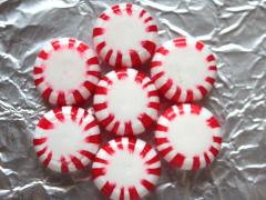 Peppermint Wreath Ornaments