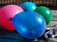 Balloons + Bouncy Balls