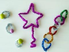 Pipe Cleaner Christmas Tree