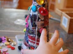 Mod-Podge Magazine Christmas Trees