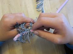 Bendable Pipe Cleaner Letters