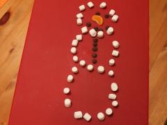Mini-Marshmallow Snowman