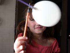 Balloon Propeller (Newton's Third Law) 