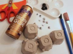 Egg Carton Penguin