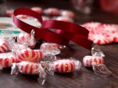 Peppermint Wreath Ornaments