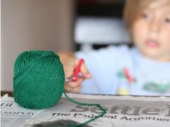 Yarn Christmas Tree 