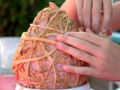 Raffia Pumpkins