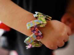 Origami Paper Bracelet