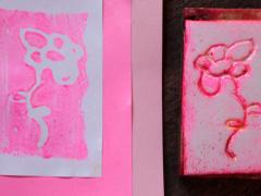 Styrofoam Stamps
