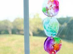 Stained Glass Apple Printing