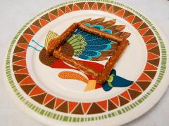 Pretzel Log Cabin