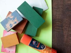 Styrofoam Stamps